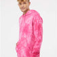 Independent Trading Co. PRM4500TD Unisex Midweight Tie-Dyed Hooded Sweatshirt - Side view