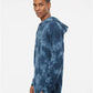 Independent Trading Co. PRM4500TD Unisex Midweight Tie-Dyed Hooded Sweatshirt - Side view