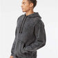 Independent Trading Co. PRM4500MW Unisex Midweight Mineral Wash Hooded Sweatshirt - Side view