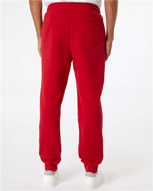 Independent Trading Co. IND20PNT Men's Midweight Fleece Sweatpants - Back view