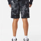 Independent Trading Co. PRM50STTD Unisex Tie-Dyed Fleece Shorts - Back view