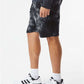 Independent Trading Co. PRM50STTD Unisex Tie-Dyed Fleece Shorts - Side view