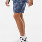 Independent Trading Co. PRM50STTD Unisex Tie-Dyed Fleece Shorts - Side view