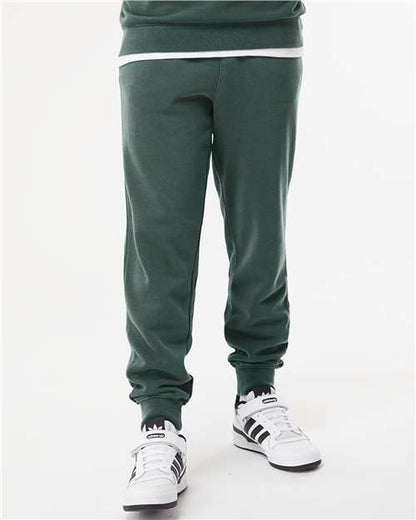 Independent Trading Co. PRM50PTPD Unisex Pigment-Dyed Fleece Sweatpants - Front view