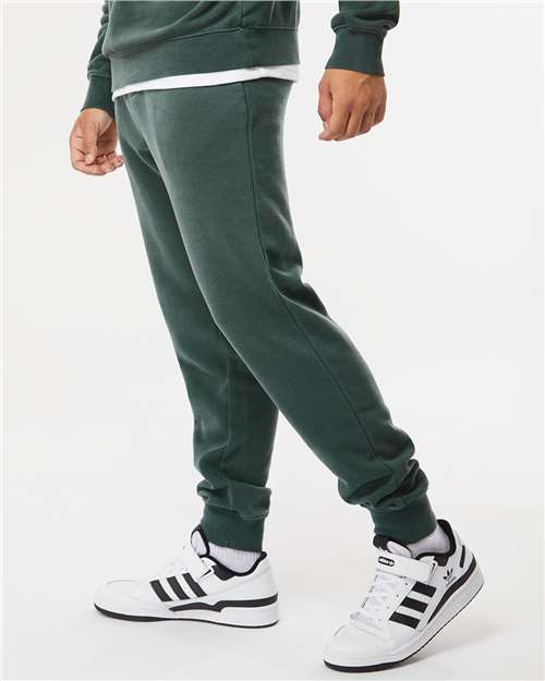Independent Trading Co. PRM50PTPD Unisex Pigment-Dyed Fleece Sweatpants - Side view