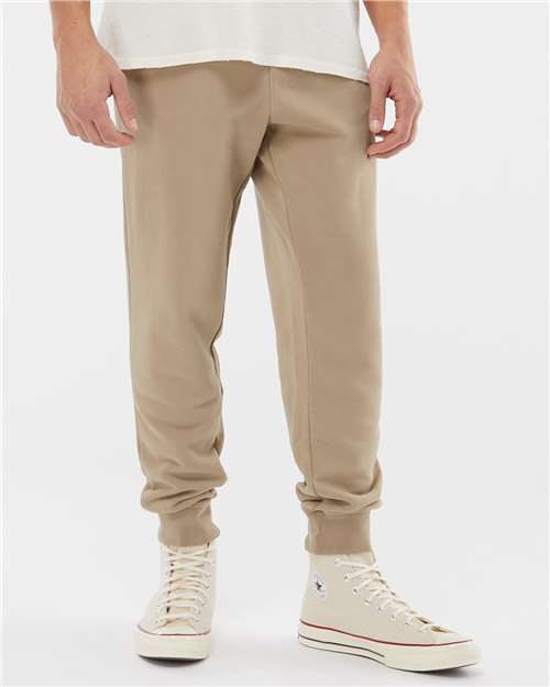 Independent Trading Co. PRM50PTPD Unisex Pigment-Dyed Fleece Sweatpants - Front view