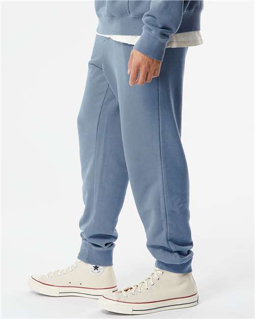 Independent Trading Co. PRM50PTPD Unisex Pigment-Dyed Fleece Sweatpants - Side view