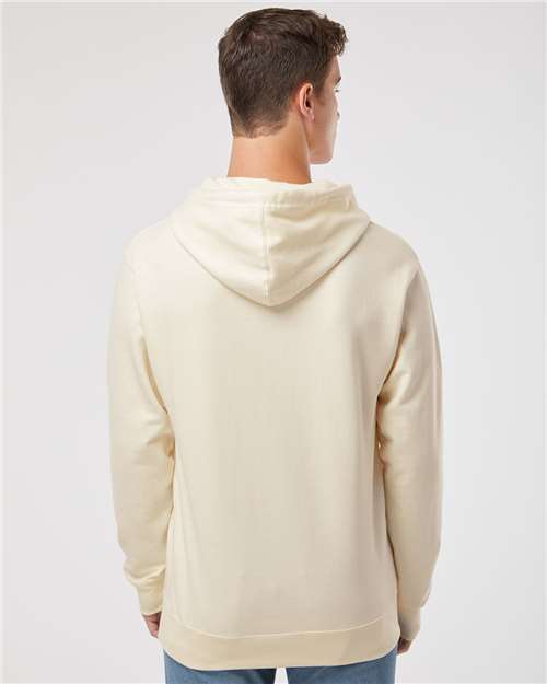 Independent Trading Co. SS4500 Unisex Midweight Hooded Sweatshirt - Back view