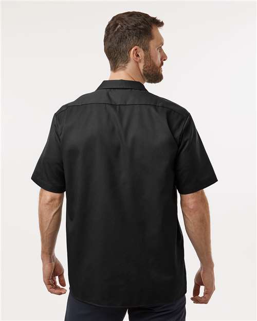 Dickies 2574 Men's Short Sleeve Work Shirt - Back view