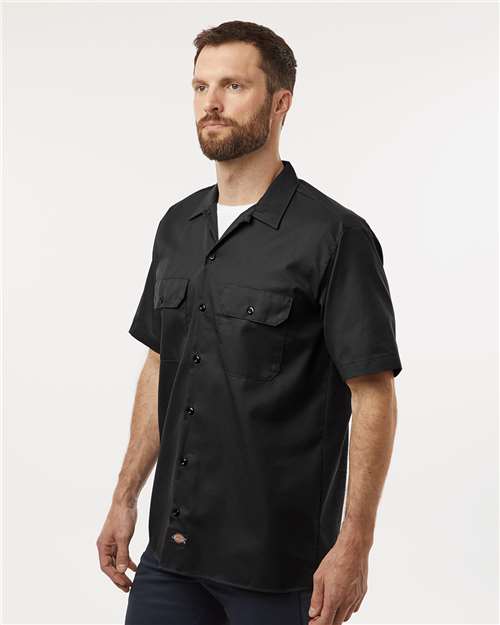 Dickies 2574 Men's Short Sleeve Work Shirt - Side view
