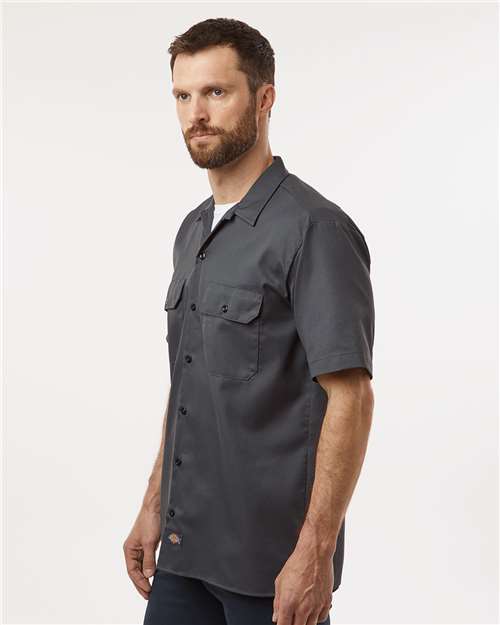 Dickies 2574 Men's Short Sleeve Work Shirt - Side view