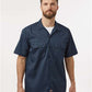 Dickies 2574 Men's Short Sleeve Work Shirt - Front view