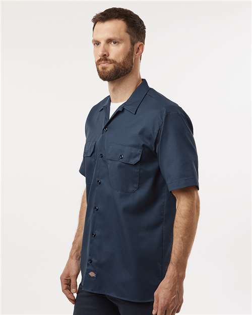 Dickies 2574 Men's Short Sleeve Work Shirt - Side view