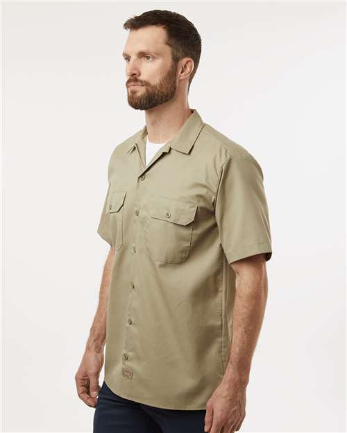 Dickies 2574 Men's Short Sleeve Work Shirt - Side view