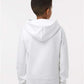 Independent Trading Co. SS4001Y Youth Midweight Hooded Sweatshirt - Back view
