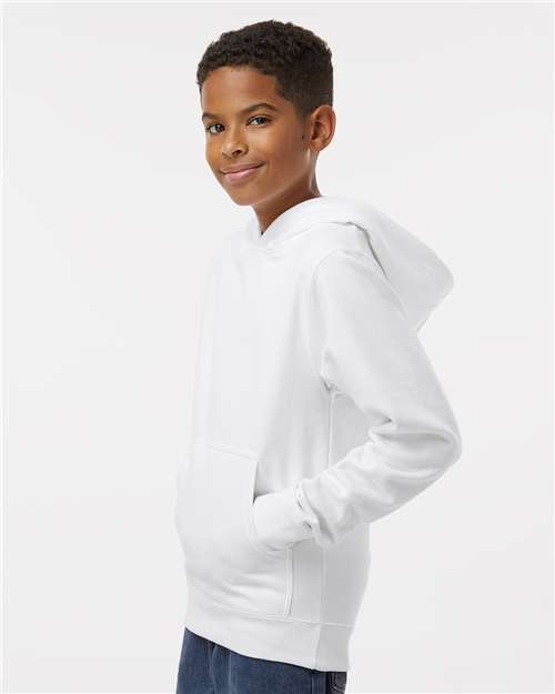 Independent Trading Co. SS4001Y Youth Midweight Hooded Sweatshirt - Side view