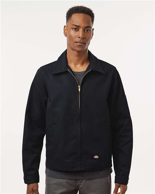 Dickies JT78 Men's Unlined Industrial Eisenhower Jacket - Front view