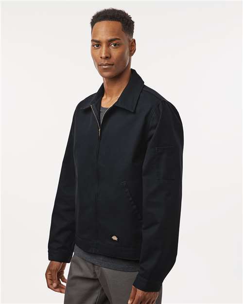 Dickies JT78 Men's Unlined Industrial Eisenhower Jacket - Side view