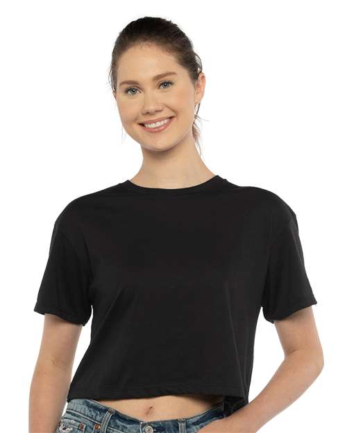 Next Level 1580 Unisex Garment-Dyed Quarter-Zip Sweatshirt - Front view