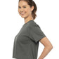 Next Level 1580 Unisex Garment-Dyed Quarter-Zip Sweatshirt - Side view