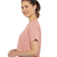 Next Level 1580 Unisex Garment-Dyed Quarter-Zip Sweatshirt - Side view