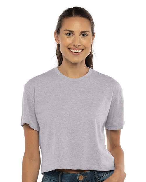 Next Level 1580 Unisex Garment-Dyed Quarter-Zip Sweatshirt - Front view