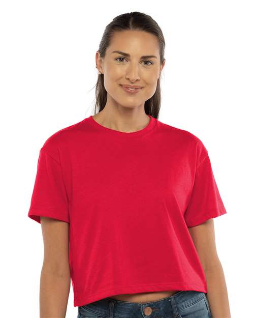 Next Level 1580 Unisex Garment-Dyed Quarter-Zip Sweatshirt - Front view