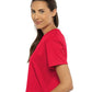 Next Level 1580 Unisex Garment-Dyed Quarter-Zip Sweatshirt - Side view