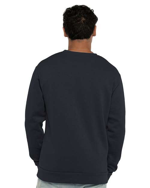 Next Level 9002 Unisex Malibu Crewneck Sweatshirt - Back view