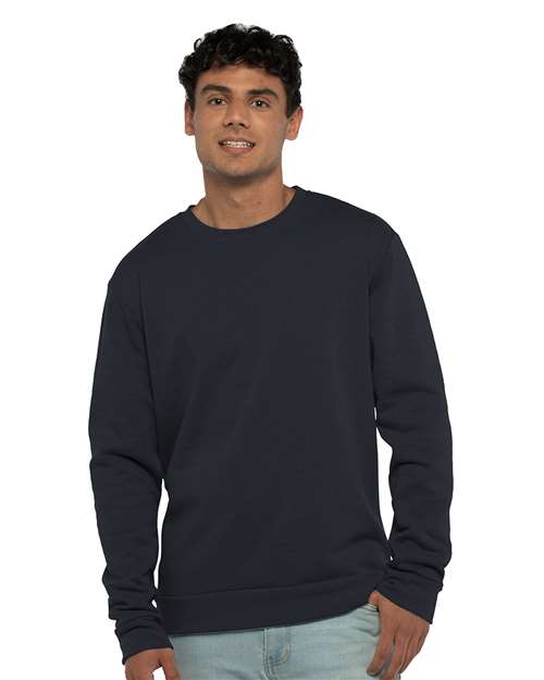 Next Level 9002 Unisex Malibu Crewneck Sweatshirt - Front view