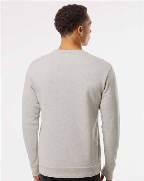 Next Level 9002 Unisex Malibu Crewneck Sweatshirt - Back view