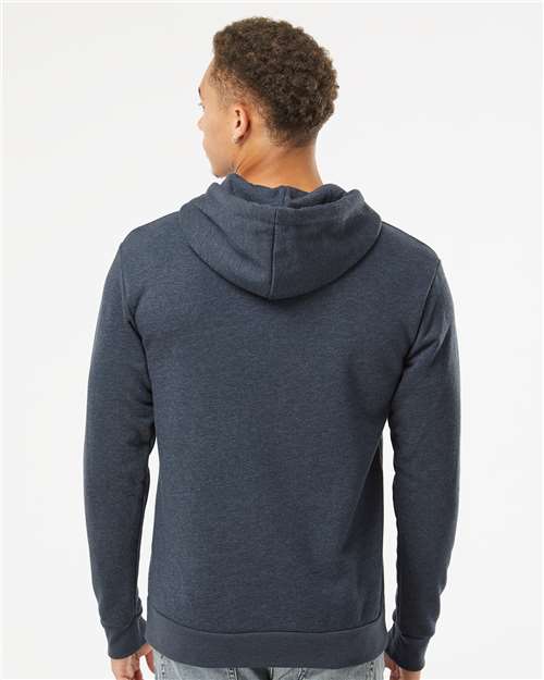 Next Level 9302 Unisex Malibu Hoodie Sweatshirt - Back view