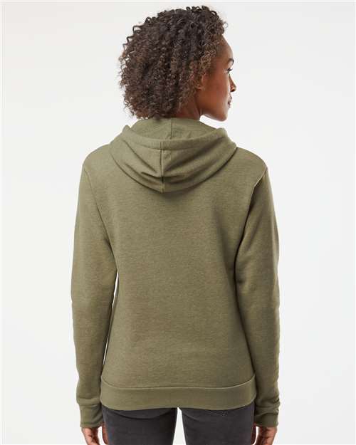 Next Level 9302 Unisex Malibu Hoodie Sweatshirt - Back view