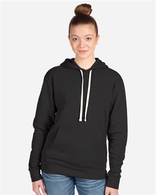 Next Level 9303 Unisex Santa Barbara Hoodie Sweatshirt - Front view