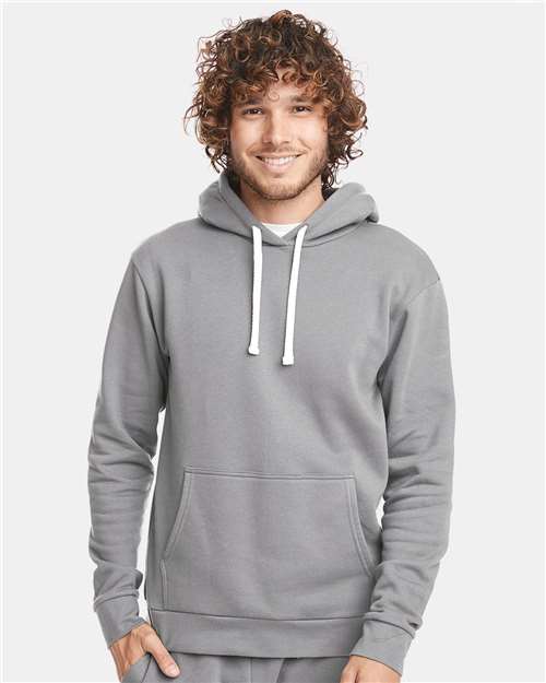 Next Level 9303 Unisex Santa Barbara Hoodie Sweatshirt - Front view