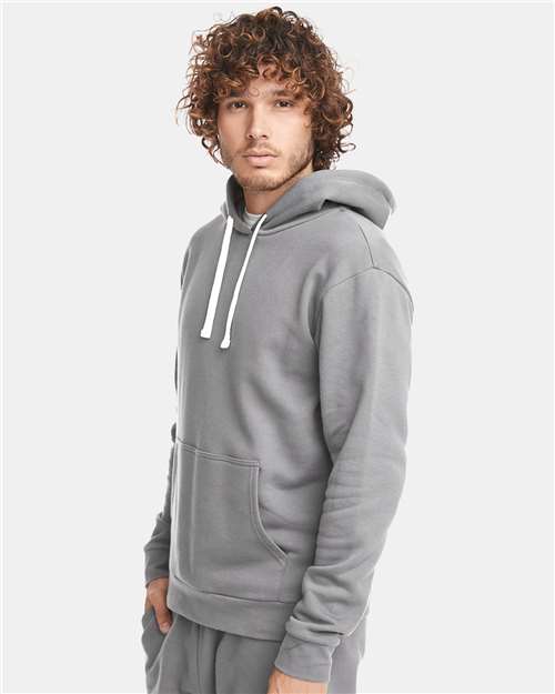 Next Level 9303 Unisex Santa Barbara Hoodie Sweatshirt - Side view