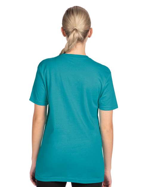 Next Level 3600 Unisex Cotton Tee - Back view