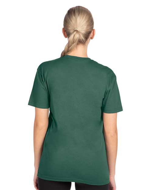 Next Level 3600 Unisex Cotton Tee - Back view