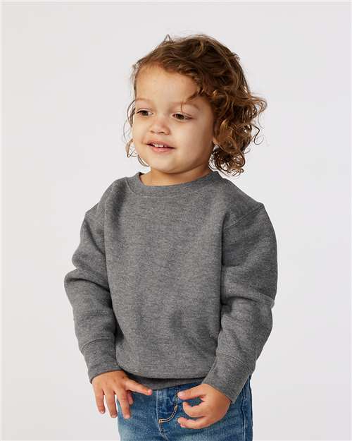 Rabbit Skins 3317 Toddler Fleece Crewneck Sweatshirt - Front view