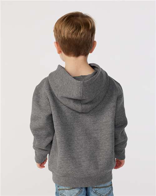 Rabbit Skins 3326 Toddler Pullover Fleece Hoodie - Back view