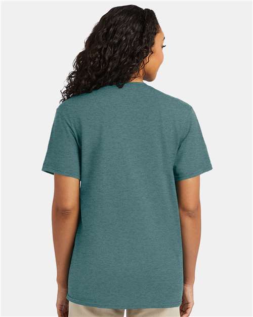 Hanes 4980 Unisex United T-Shirt - Back view