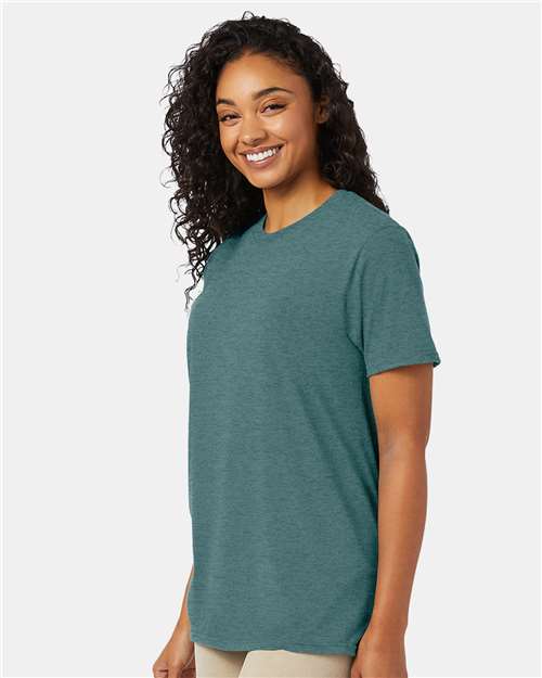 Hanes 4980 Unisex United T-Shirt - Side view