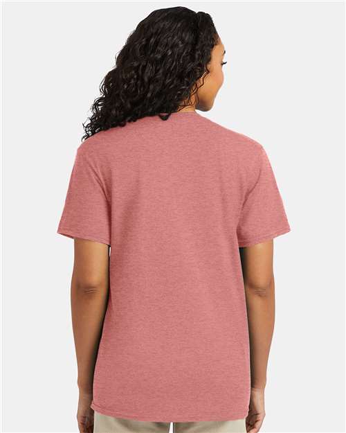 Hanes 4980 Unisex United T-Shirt - Back view