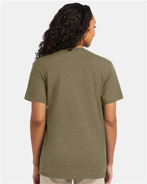 Hanes 4980 Unisex United T-Shirt - Back view