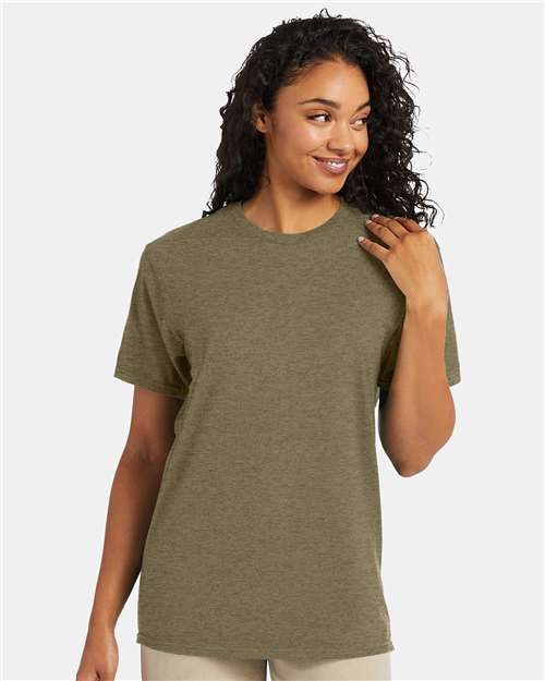 Hanes 4980 Unisex United T-Shirt - Front view