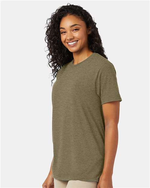 Hanes 4980 Unisex United T-Shirt - Side view