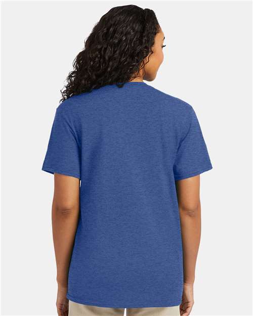 Hanes 4980 Unisex United T-Shirt - Back view