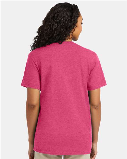 Hanes 4980 Unisex United T-Shirt - Back view