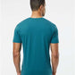 LAT 6901 Women's Eco Revive? Three-Season Triblend Fleece Full-Zip Hooded Sweatshirt - Back view