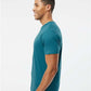 LAT 6901 Women's Eco Revive? Three-Season Triblend Fleece Full-Zip Hooded Sweatshirt - Side view